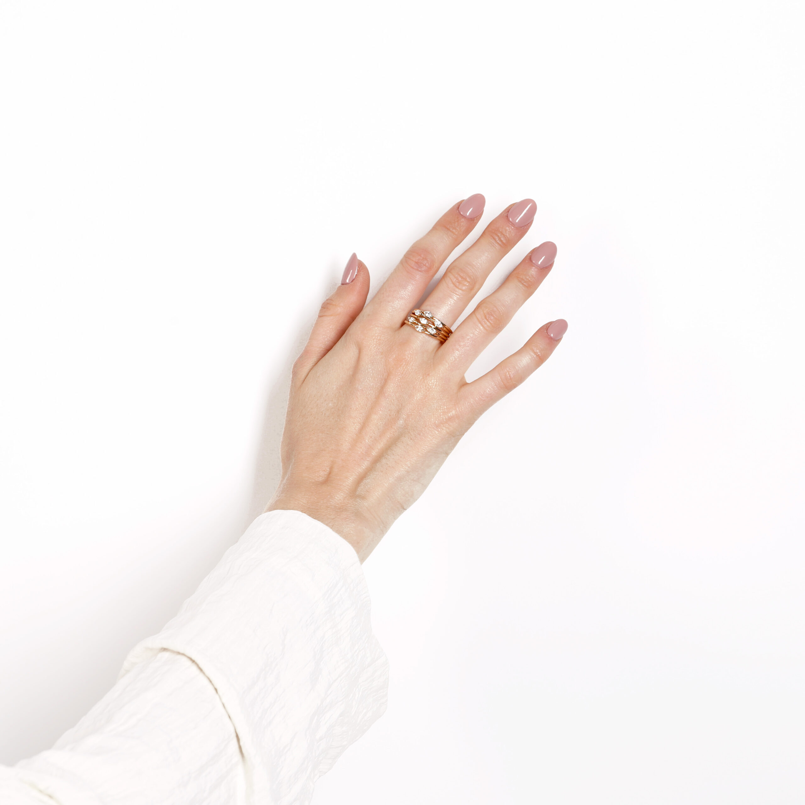 Pierścionek THEKLA II z dwoma markizami - obrazek 5