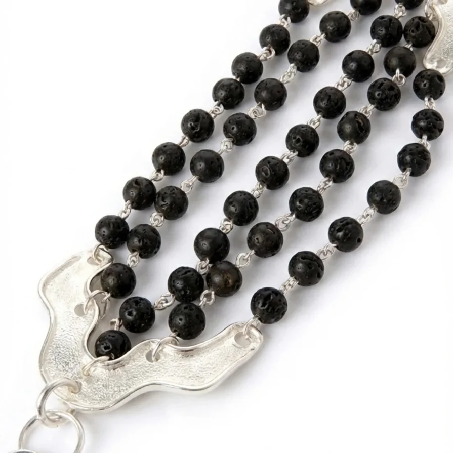 Bransoleta SKOKI z kamieniami