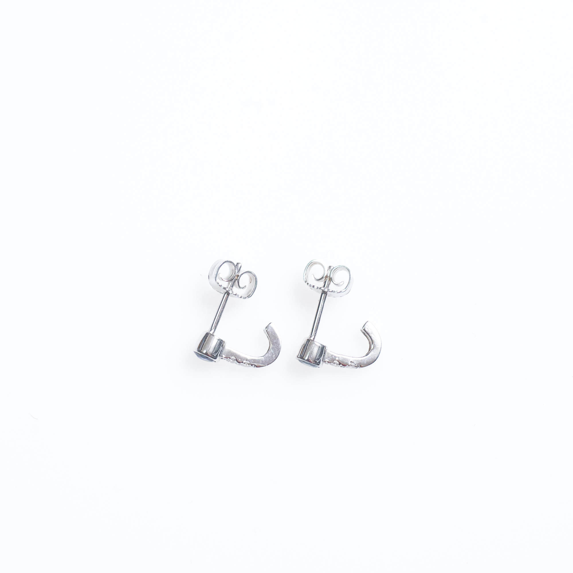 IGA earrings with diamonds and sapphires - Image 4