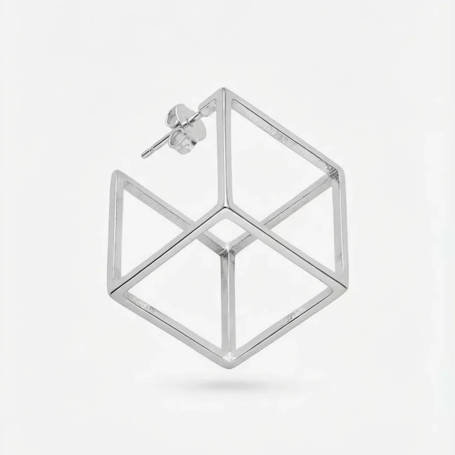 Kolczyki CUBE